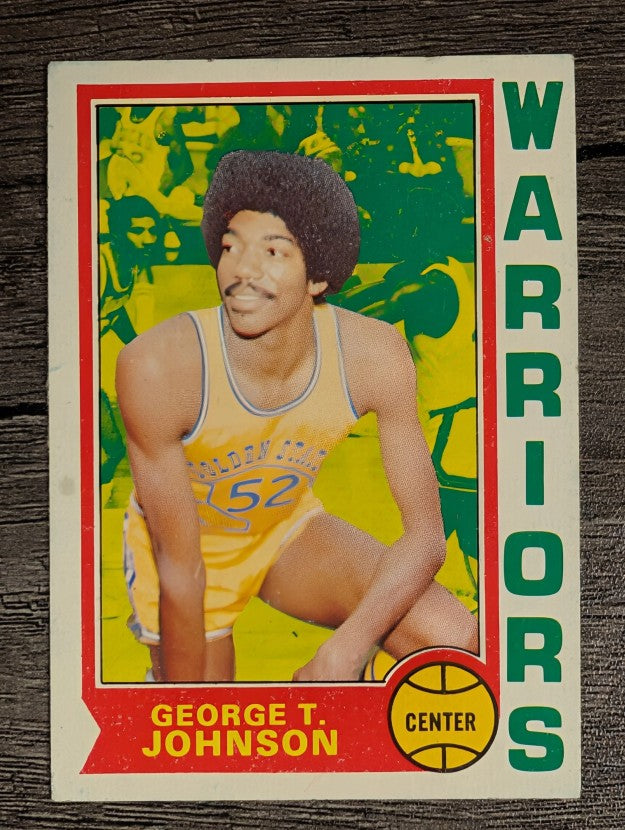 1974-75 Topps #159 George T. Johnson (EX)