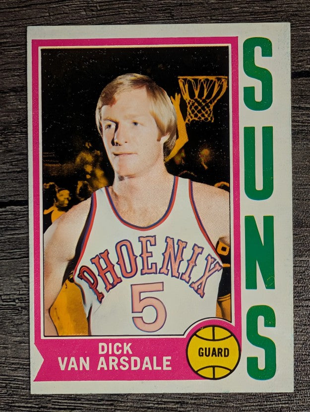 1974-75 Topps #160 Dick Van Arsdale (EX)