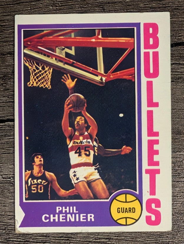 1974-75 Topps #165 Phil Chenier (VG)