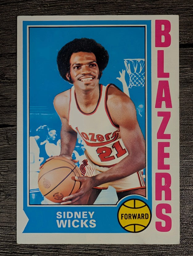 1974-75 Topps #175 Sidney Wicks (EX)