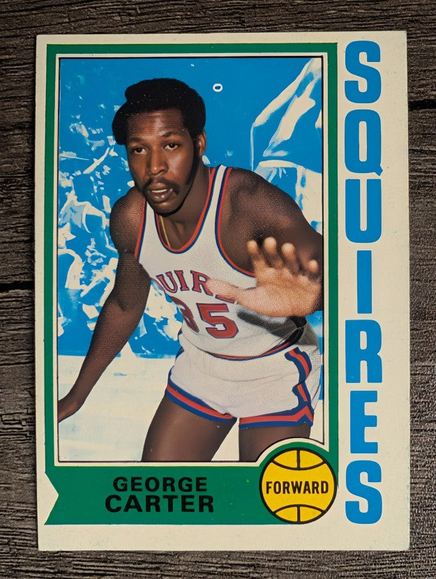 1974-75 Topps #178 George Carter (EX)
