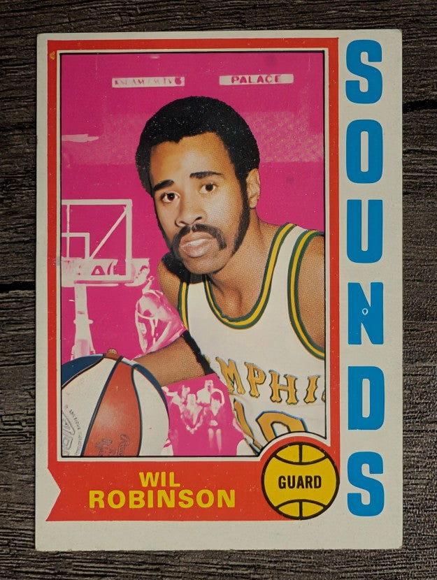1974-75 Topps #179 Wil Robinson (VGEX)