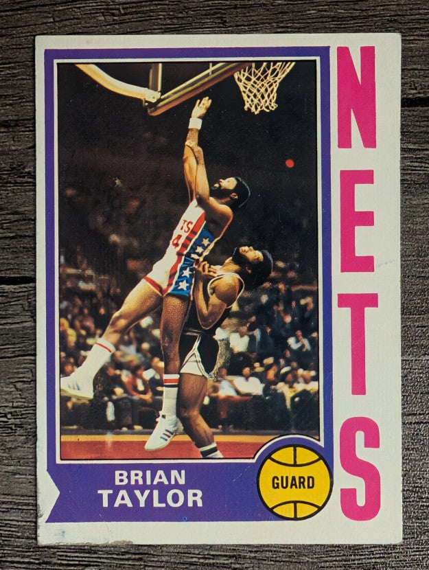 1974-75 Topps #181 Brian Taylor (VGEX)