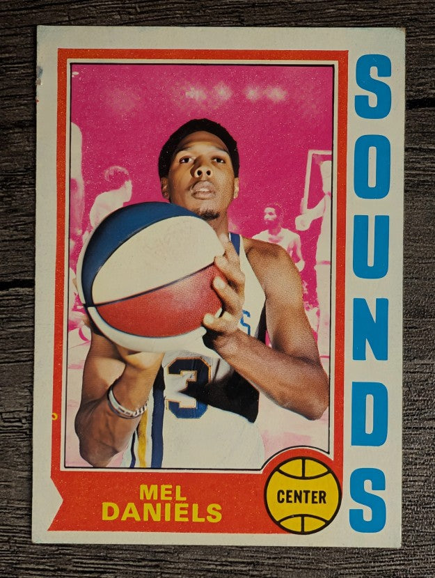 1974-75 Topps #192 Mel Daniels (VGEX)