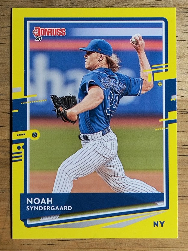 2020 Donruss Yellow #173 Noah Syndergaard