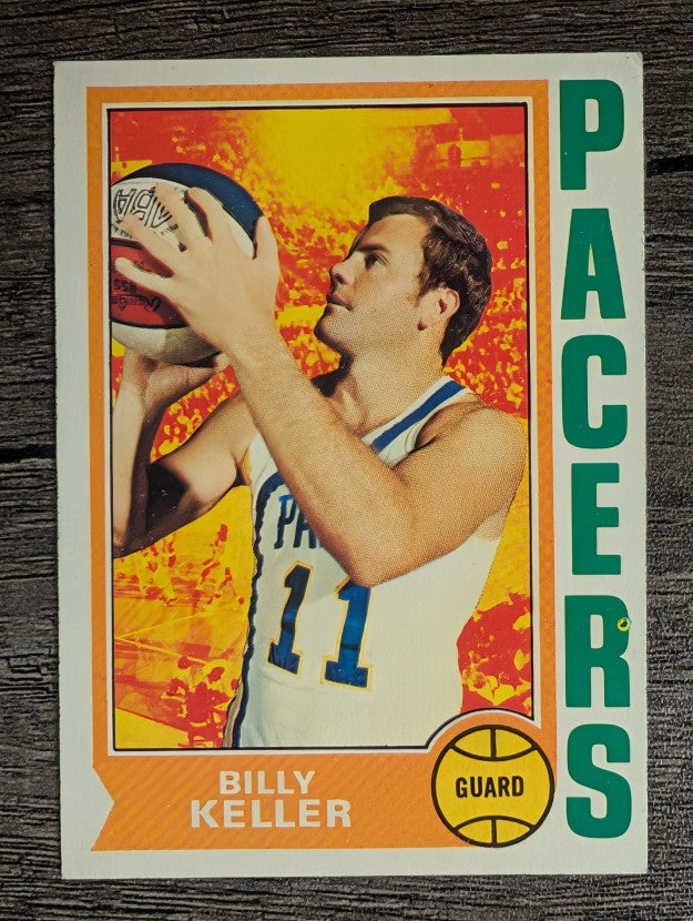 1974-75 Topps #201 Billy Keller (EX)