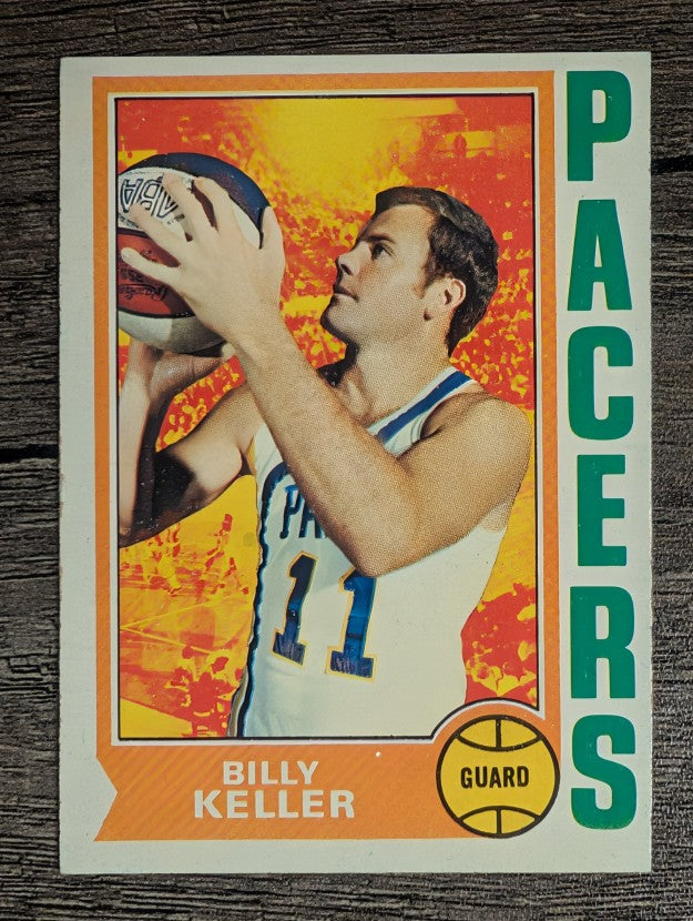 1974-75 Topps #201 Billy Keller (EX)