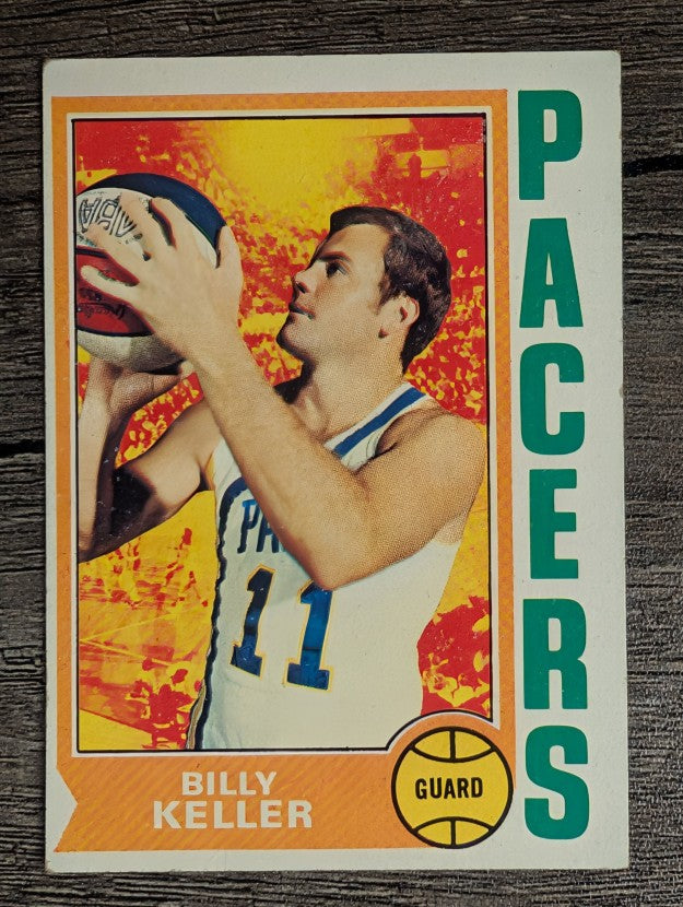1974-75 Topps #201 Billy Keller (VGEX)