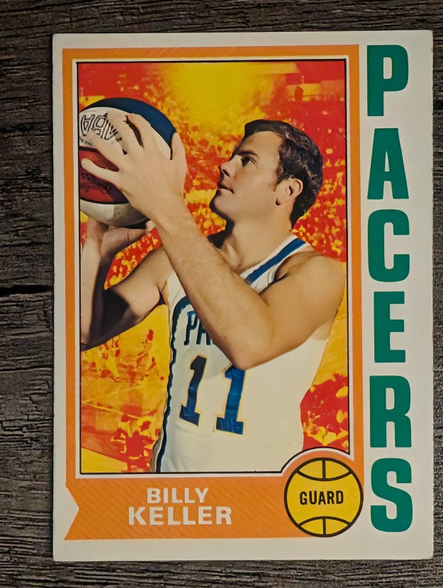 1974-75 Topps #201 Billy Keller (EX)