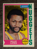 1974-75 Topps #202 Willie Long (EXMT)