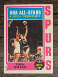 1974-75 Topps #205 Swen Nater RC (EX)
