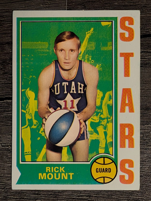 1974-75 Topps #206 Rick Mount (EX)