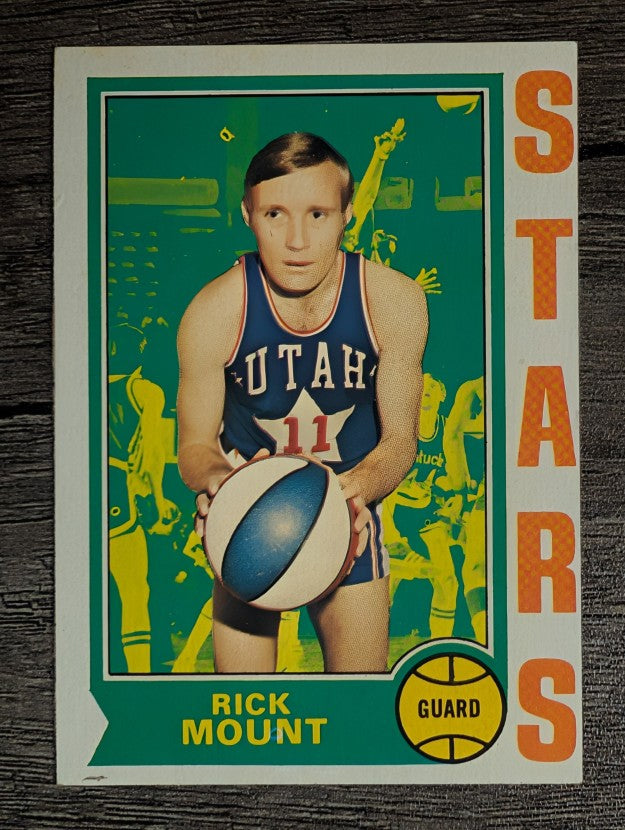 1974-75 Topps #206 Rick Mount (EX)
