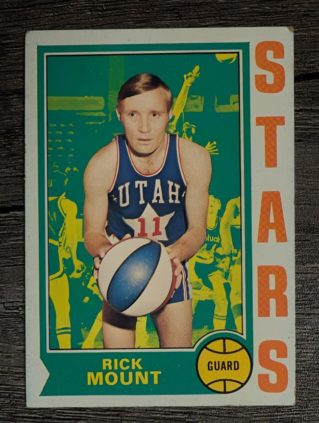 1974-75 Topps #206 Rick Mount (VGEX)
