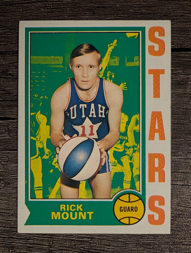 1974-75 Topps #206 Rick Mount (EX)