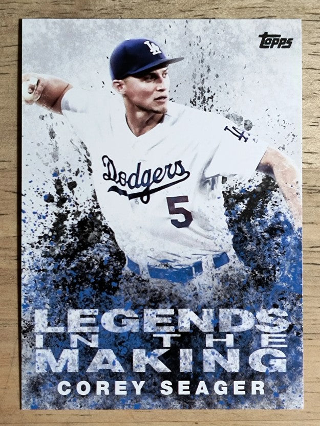 2018 Topps Legends in the Making #LTMCE Corey Seager