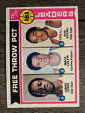 1974-75 Topps #210 James Jones/Mack Calvin/Ron Boone LL (EXMT)