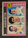 1974-75 Topps #212 Al Smith/Chuck Williams/Louie Dampier LL (EX)
