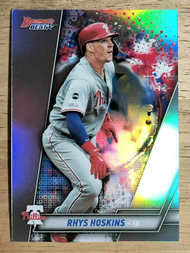 2019 Bowman's Best Refractors #42 Rhys Hoskins