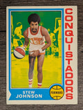 1974-75 Topps #214 Stew Johnson (EX)