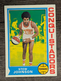 1974-75 Topps #214 Stew Johnson (EX)