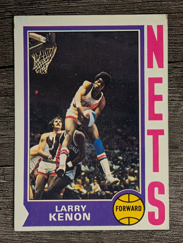 1974-75 Topps #216 Larry Kenon RC (VGEX)