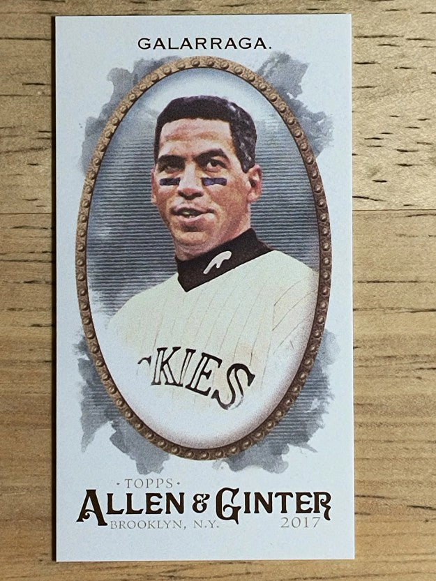 2017 Topps Allen and Ginter Mini A and G Back #167 Andres Galarraga