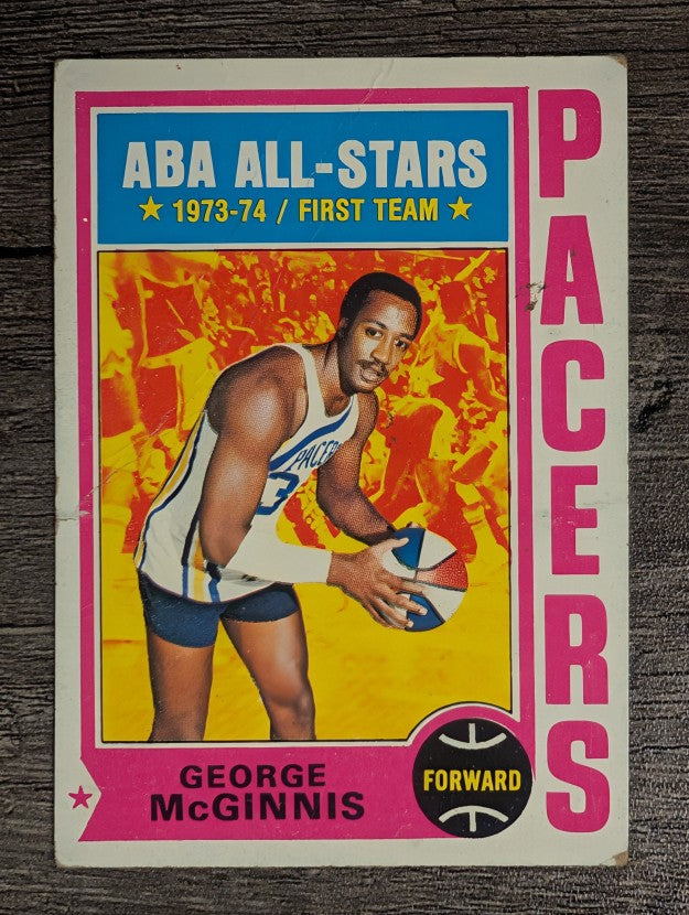 1974-75 Topps #220 George McGinnis AS1 (POOR)