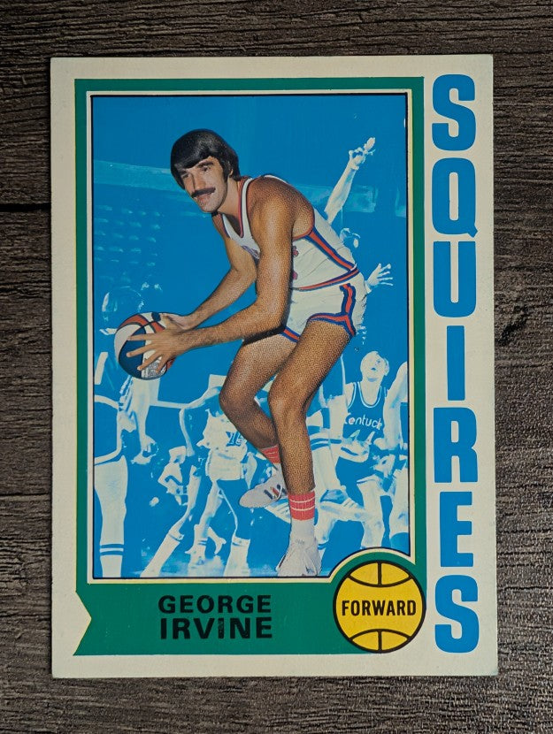 1974-75 Topps #233 George Irvine (NM)