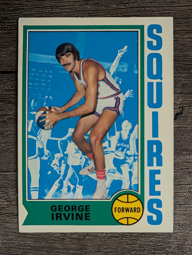 1974-75 Topps #233 George Irvine (EX)