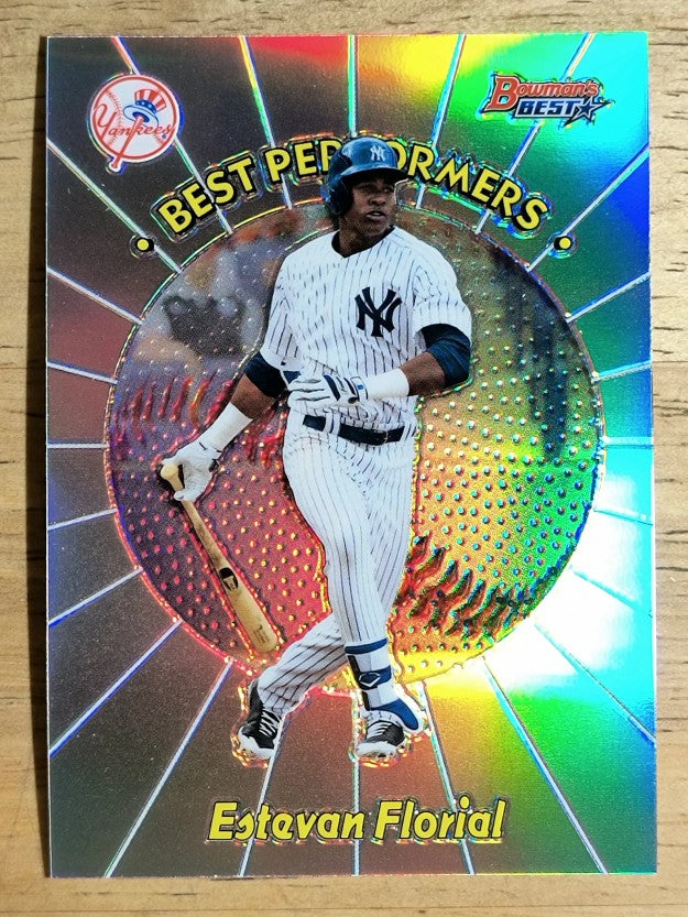 2018 Bowman's Best '98 Best Performers Refractors #98BPEF Estevan Florial