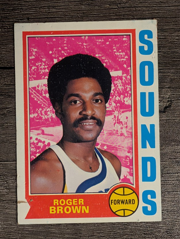 1974-75 Topps #240 Roger Brown (POOR)