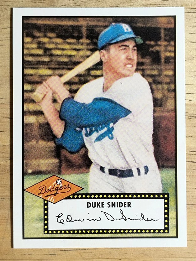 2019 Topps Iconic Card Reprints #ICR58 Duke Snider