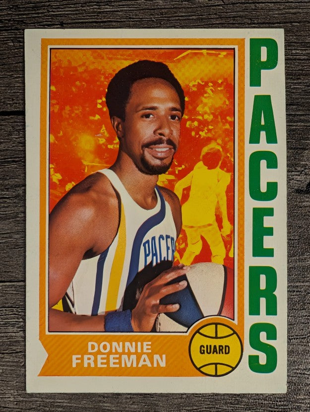 1974-75 Topps #253 Donnie Freeman (EX)