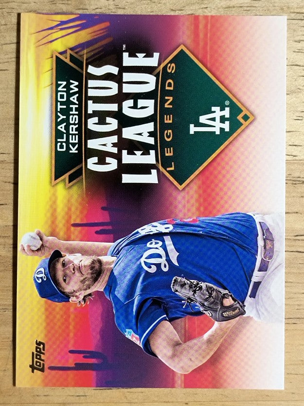 2019 Topps Cactus League Legends #CLL7 Clayton Kershaw