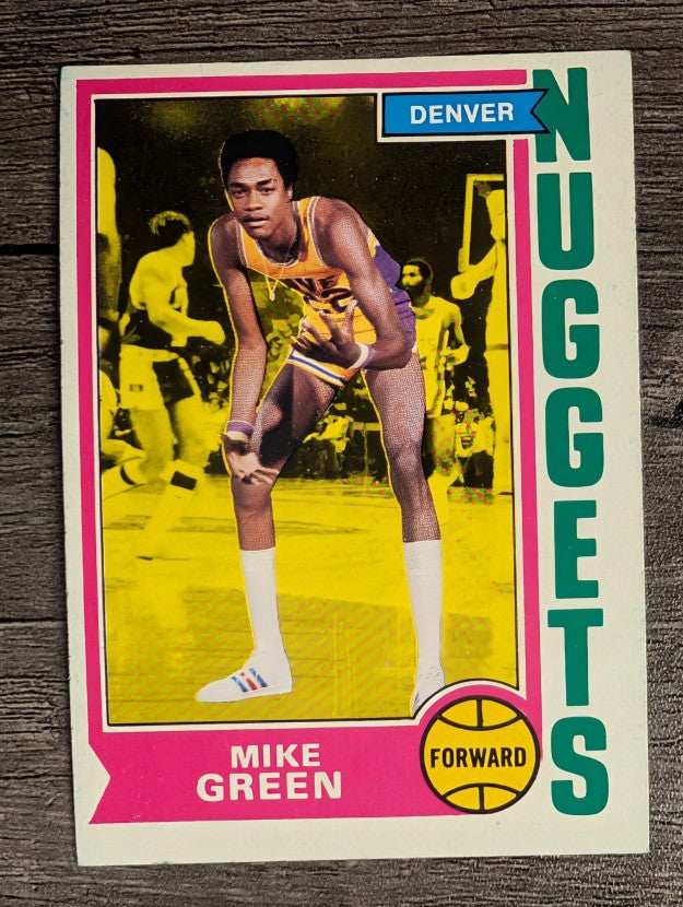 1974-75 Topps #254 Mike Green (EX)