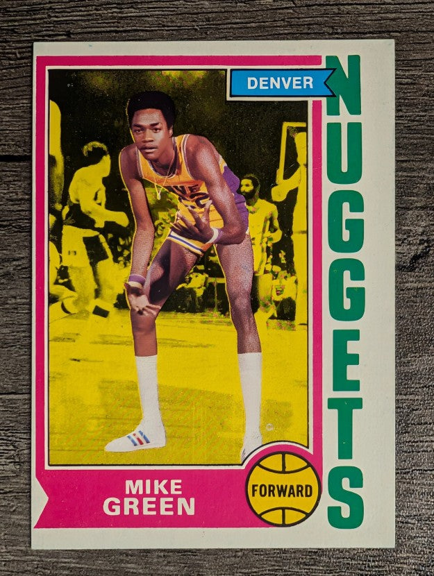 1974-75 Topps #254 Mike Green (EX)