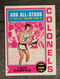 1974-75 Topps #255 Louie Dampier AS2 (VGEX)