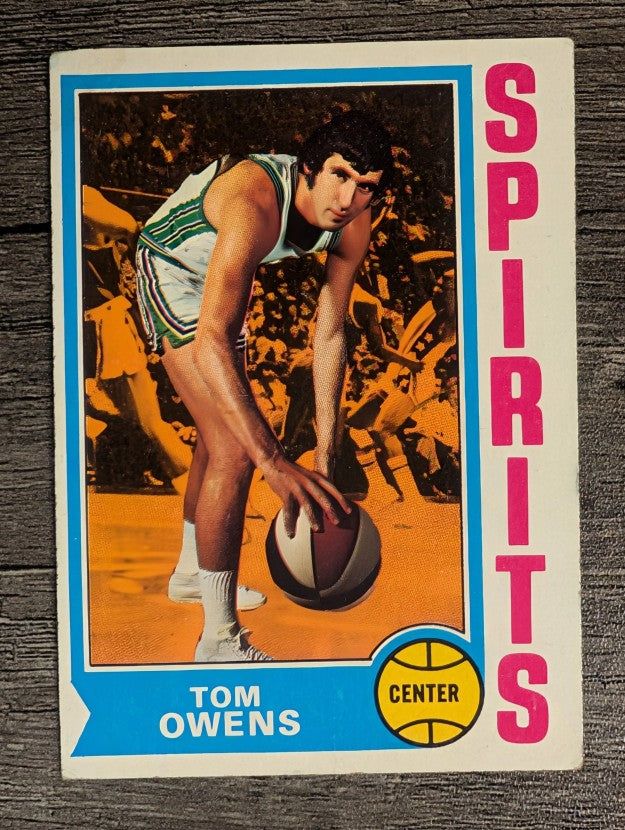 1974-75 Topps #256 Tom Owens (VGEX)