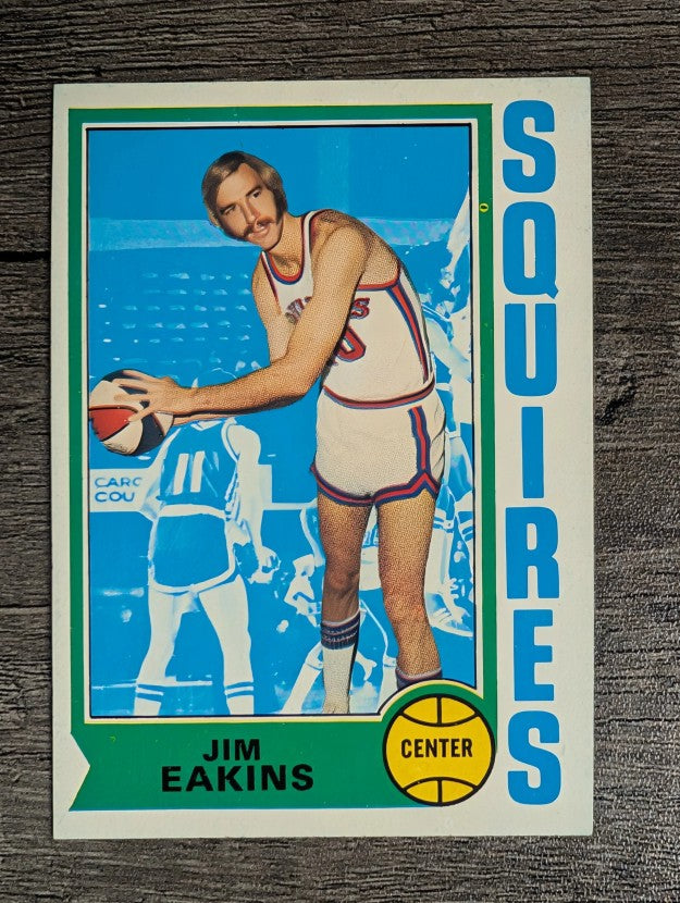 1974-75 Topps #258 Jim Eakins (NM)