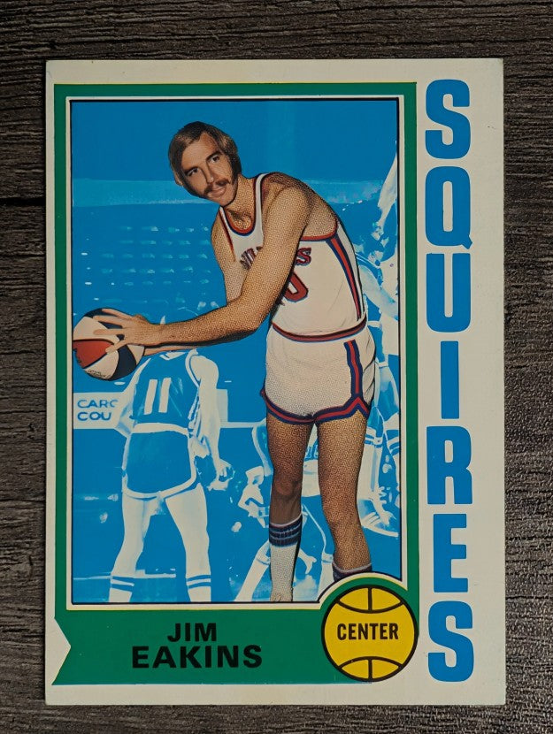 1974-75 Topps #258 Jim Eakins (EXMT)