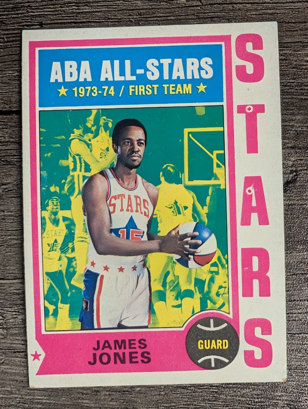 1974-75 Topps #260 James Jones AS1 (EX)