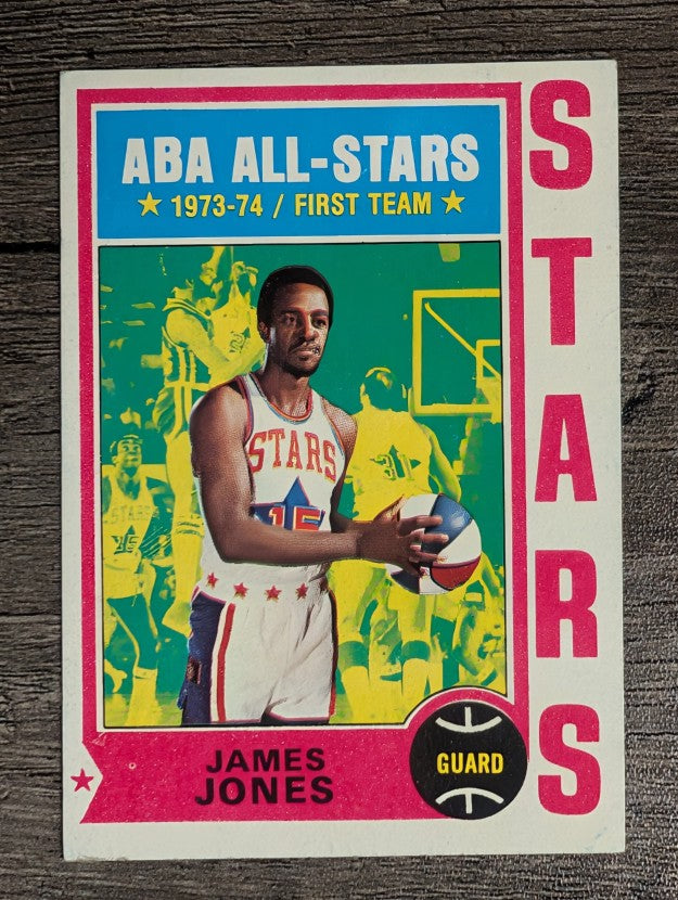 1974-75 Topps #260 James Jones AS1 (EX)