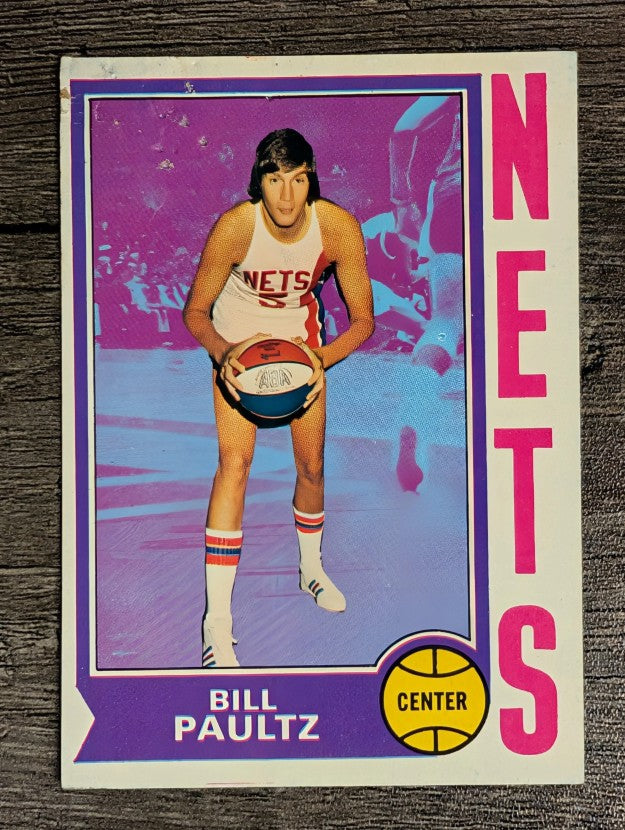 1974-75 Topps #262 Billy Paultz (VG)