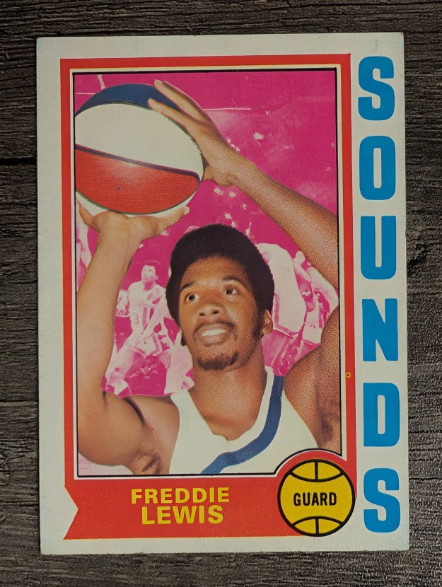 1974-75 Topps #263 Freddie Lewis (EX)