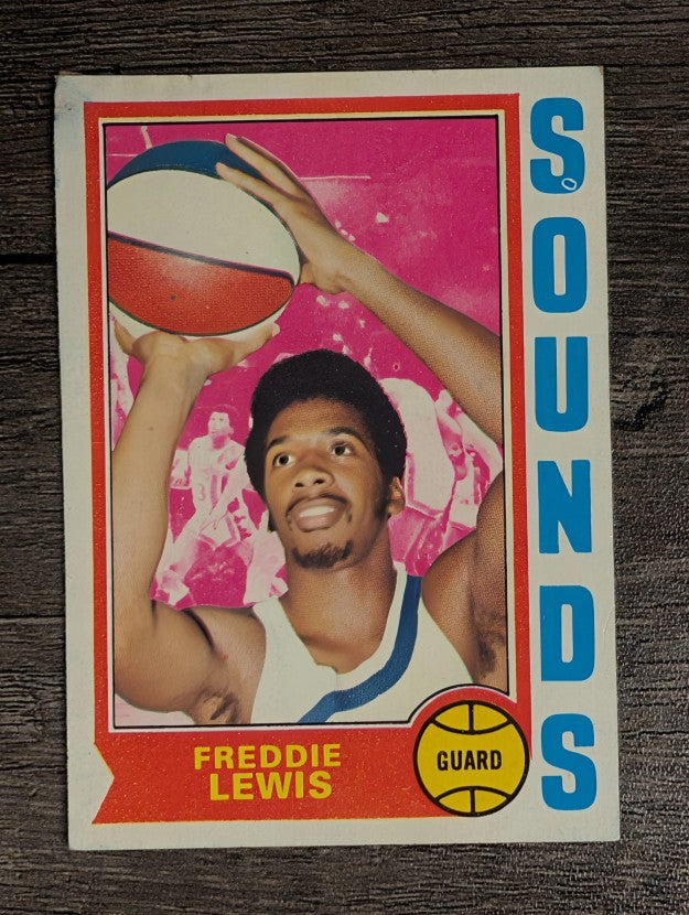 1974-75 Topps #263 Freddie Lewis (VG)