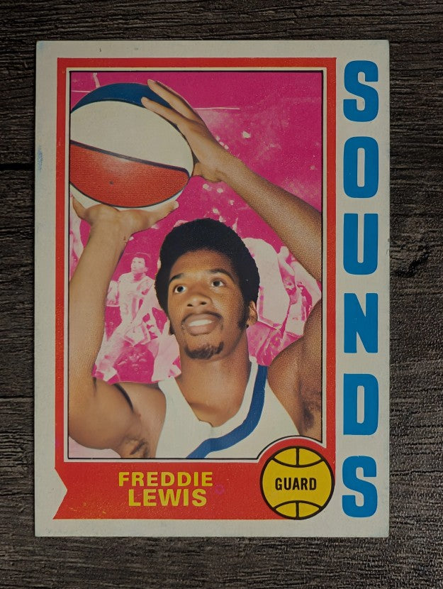 1974-75 Topps #263 Freddie Lewis (EX)