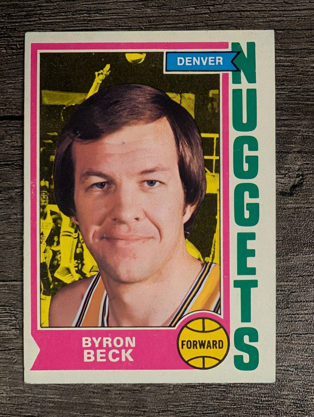 1974-75 Topps #264 Byron Beck (EX)