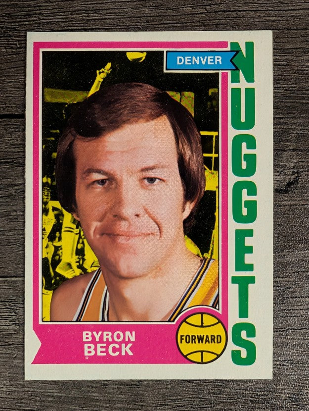 1974-75 Topps #264 Byron Beck (NM)