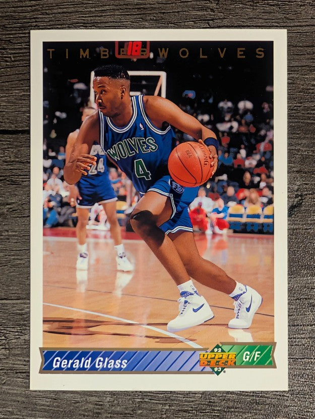 1992-93 Upper Deck #186 Gerald Glass